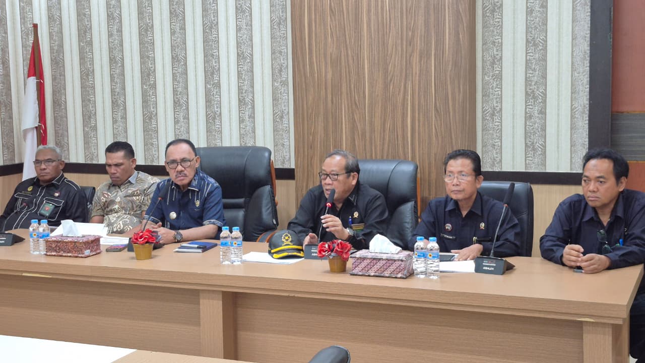 Dorong Percepatan Pembangunan Gedung Pengadilan Baru, Ketua PT Maluku Utara Temui Bupati dan Ketua DPRD Halmahera Barat